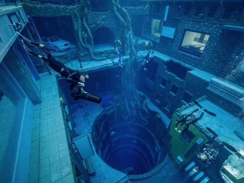 World's deepest pool opens in Dubai, part of huge underwater city