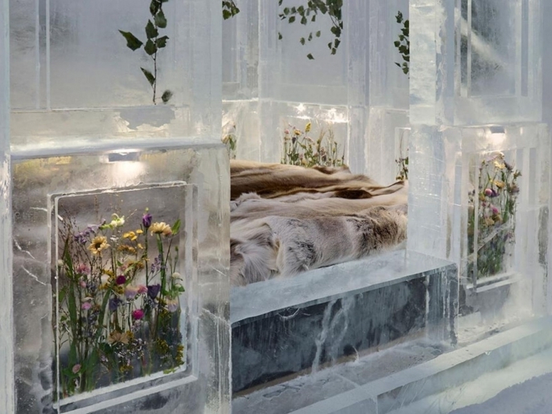 Peek inside this year's Icehotel in Sweden - before it melts in spring
