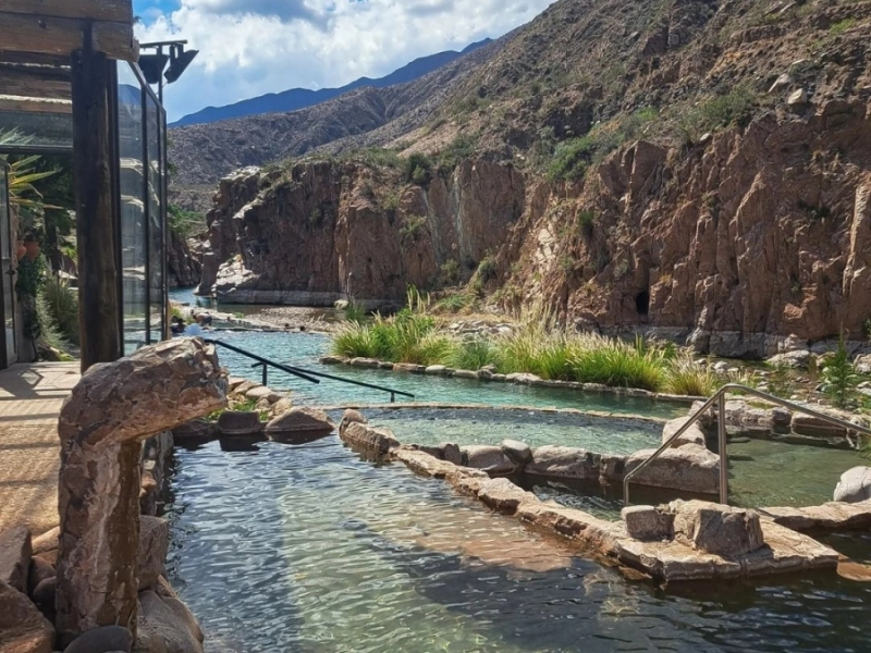 Nestled in the foothills of the Andes Mountains, Cacheuta Thermal Springs is an oasis of tranquility and rejuvenation